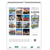 Calendrier Mural Theme Photos Paysage Europe 2024