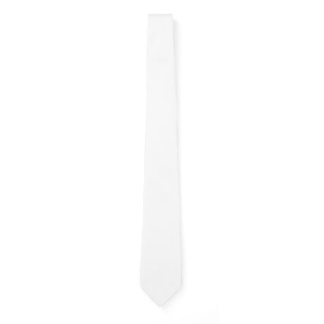Cravate en Soie Nattée - Blanc 