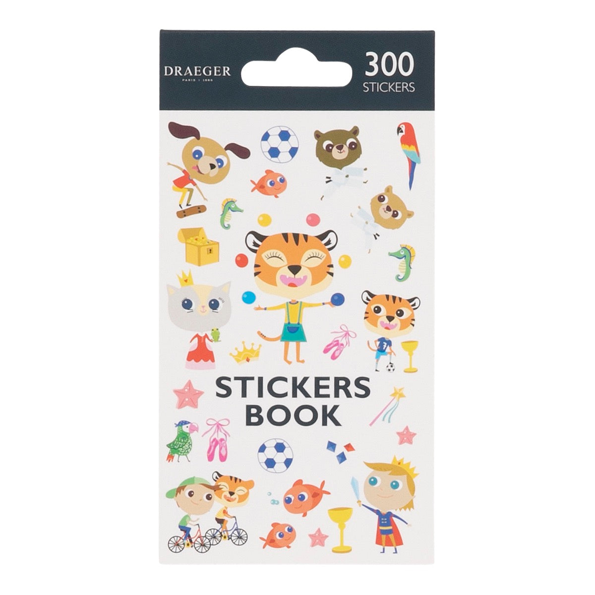 Stickers autocollants - Animaux rigolos - 300 pièces
