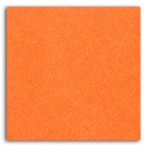 Tissu pailleté thermocollant - orange fluo