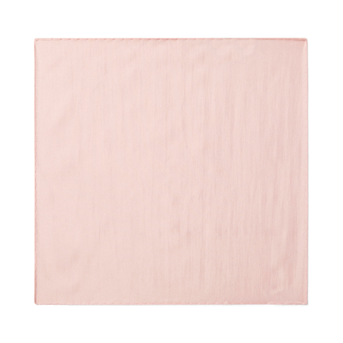 Pochette de costume en soie - rose