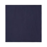 Pochette de costume en soie - bleu marine