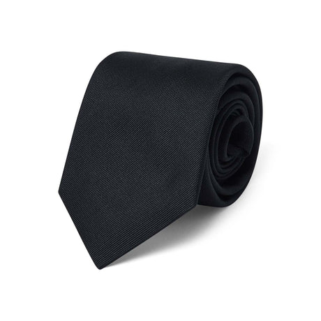 Cravate twill noir