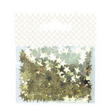 Confettis en papier - Doré - 8,5x7,5 cm - Finitions or à chaud