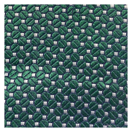 Coffee Bean Pattern Tie - Green