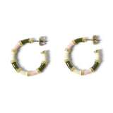 Colorful Email Hoop Earrings