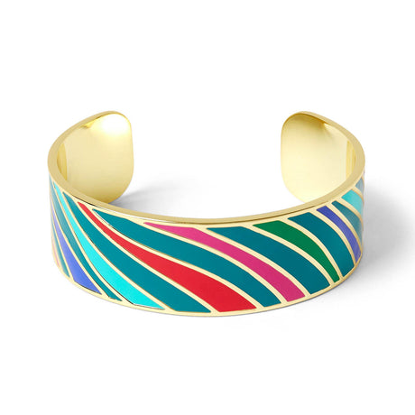 Enamel Bangle Bracelet - Several Colors