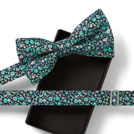 Green Liberty bow tie