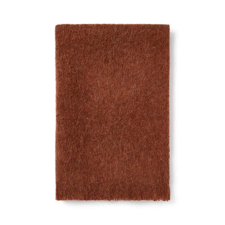 Mohair stole - brown