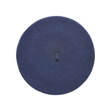 Béret Basque Bleu Jean 100% Laine 57 cm