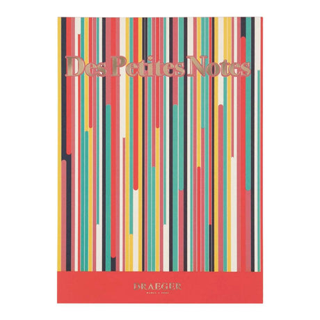 Bloc-notes - 100 pages détachables - multicolore
