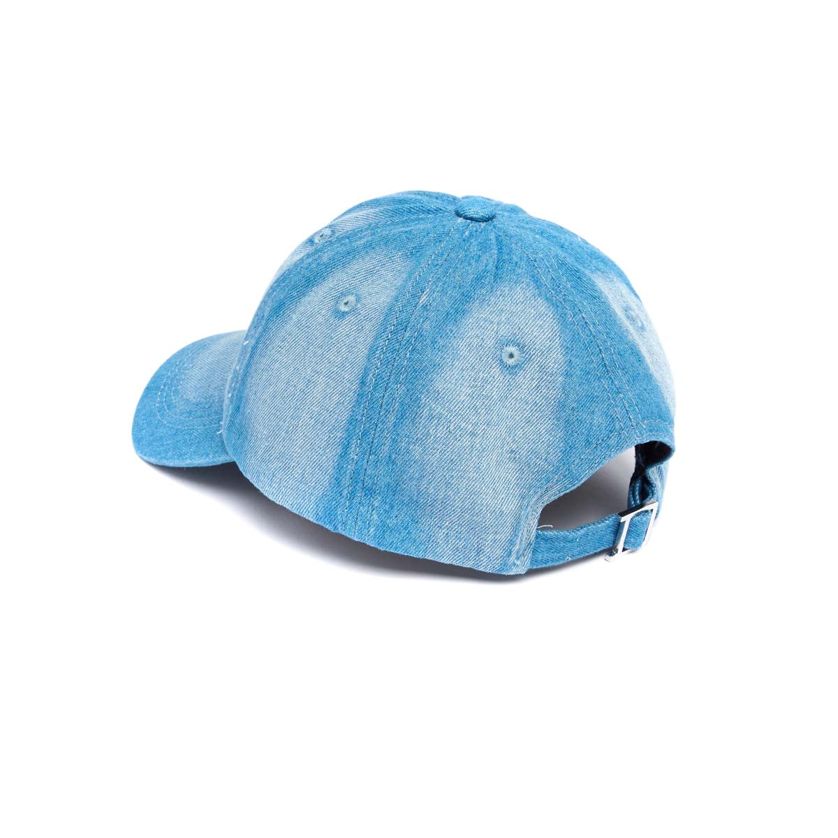 100% cotton cap - Sky Blue - Denim effect - Unisex