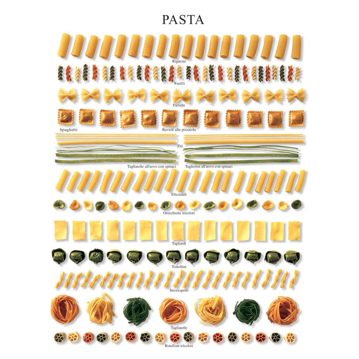 Affiche Pasta - 40x50cm