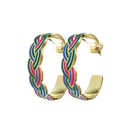Tokyo Braided Email Earrings - Several Colors