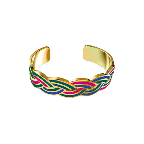 Braided Email Bangle Bracelet - Several Colors