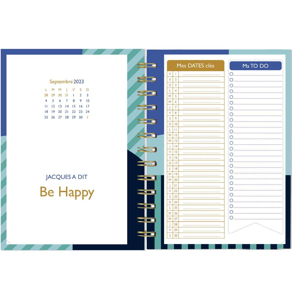 VerPetridure Clearance Daily Planner 2023-2024 Travel Planner