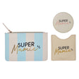 Lot Pochette & Miroir Super Mamie