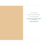 Carte d'anniversaire 5 ans en Or - Blanc - A message - Pour Enfant Garçon Fille - Gâteaux - 11,5 x 17 cm