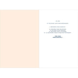 Carte d'anniversaire 40 ans en Or - Orange - A message - Pour Homme et Femme - 11,5 x 17 cm