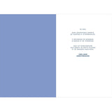 Carte d'anniversaire 90 ans en Or - Bleu marine - A message - Pour Homme et Femme - 11,5 x 17 cm