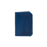 Grand portefeuille - Bleu - 6 compartiments - 100% cuir - Homme