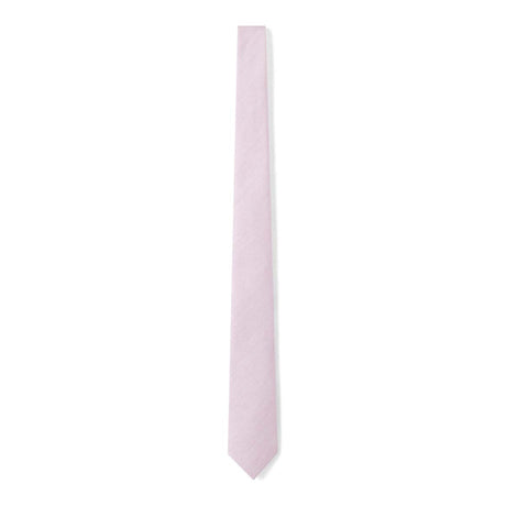 Basketweave tie 150 x 6 cm - Pink