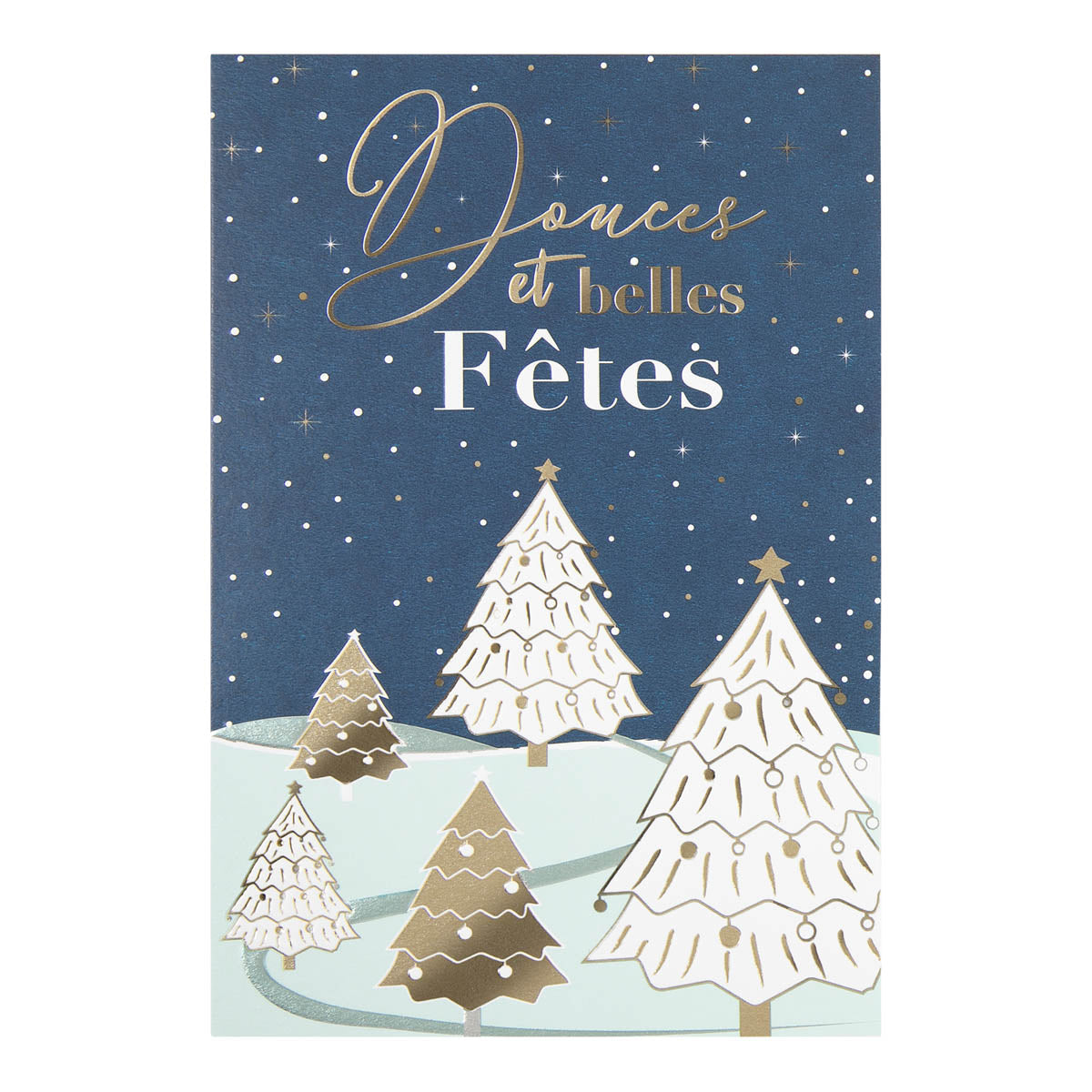 Carte de voeux avec enveloppe - lot de 24 cartes Douces et belles fête –  Draeger Paris