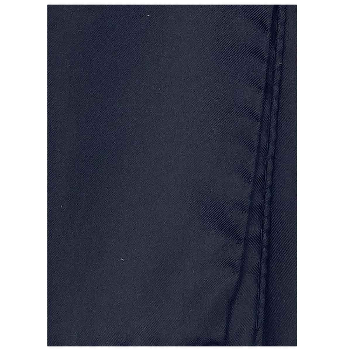 Pochette de costume en soie - noir