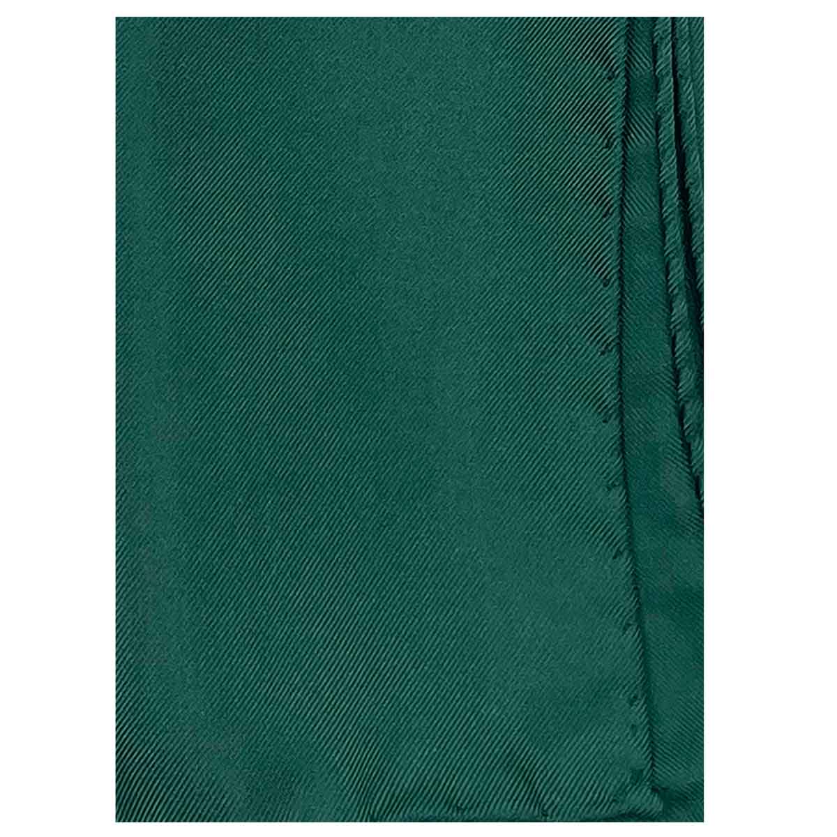 Pochette de costume en soie - vert