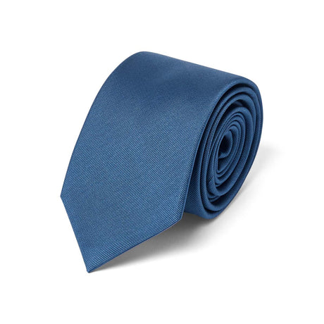 Cravate twill bleu foncé