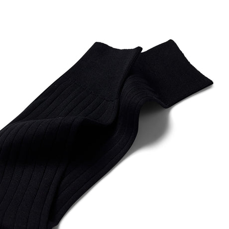 Chaussettes unies noires