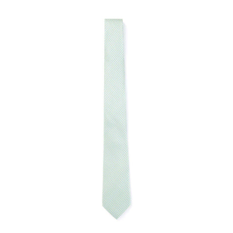 Cravate à motif carrés - vert