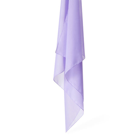 Foulard carré uni violet