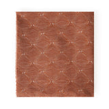 Brown diamond pattern scarf