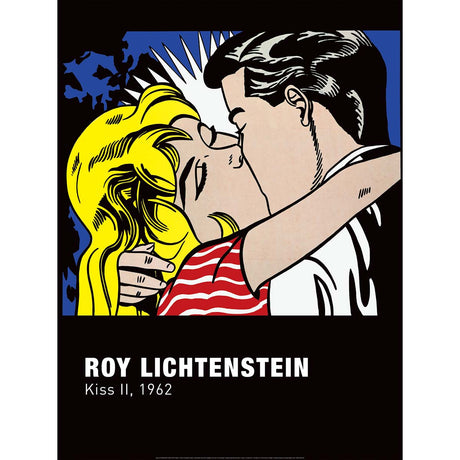 Affiche Kiss II - R. Lichtenstein