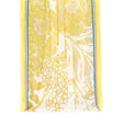 Foulard femme - motif jouy - jaune