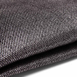 Pochette de costume satinée grise et noire