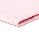 Pochette motif zig zag - rose et blanc
