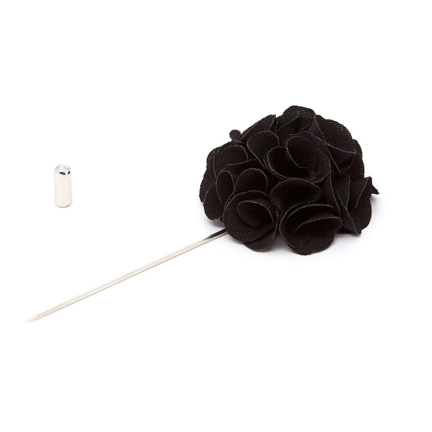 Boutonnière à fleur noire