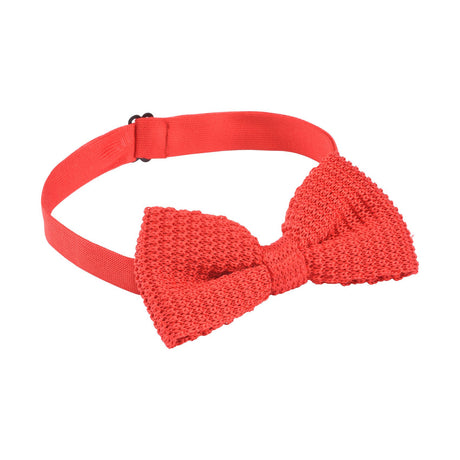 Men's knitted bow tie Red