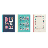 Set of 3 lined A5 notebooks - Good ideas