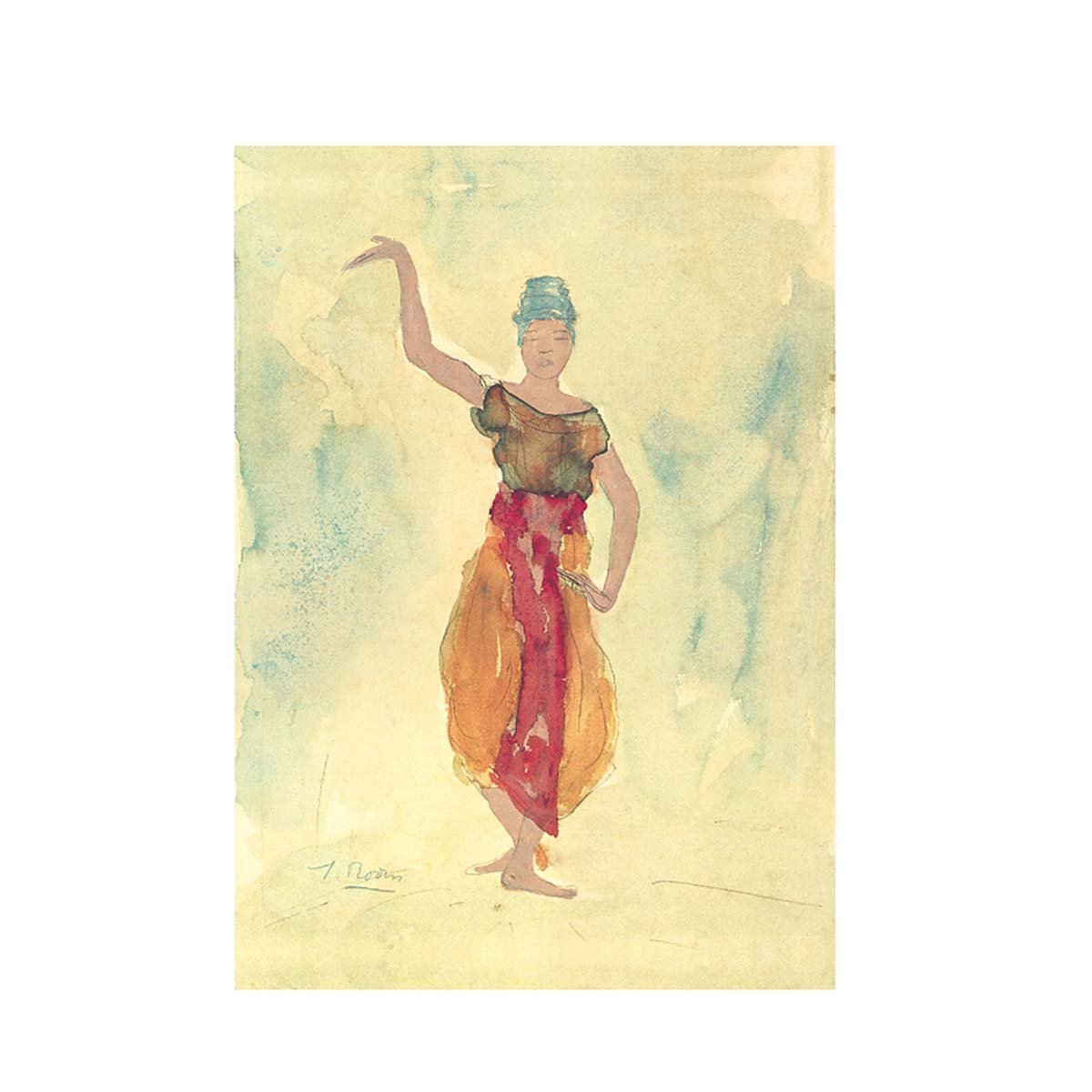 Danseuse Cambodgienne / Auguste RODIN (1840-1917)