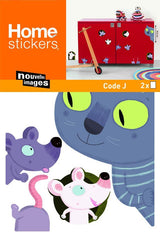 Stickers muraux Le Chat et les souris