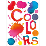 Sticker mural Taches multicolores
