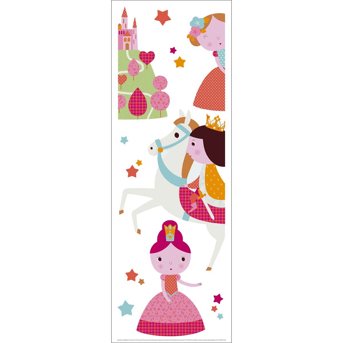 Sticker Fenêtre Princesses