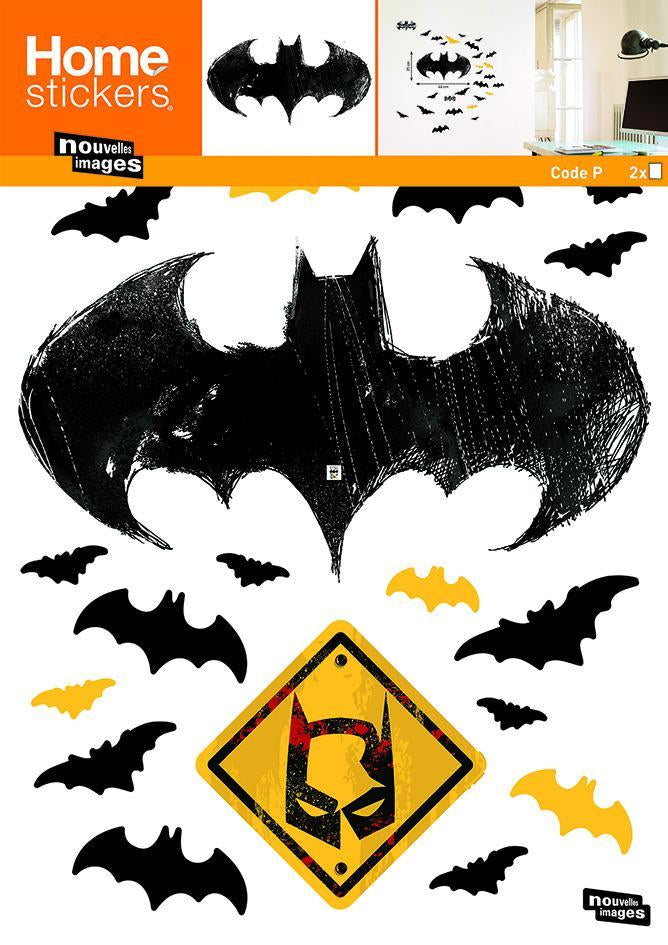 Stickers muraux Logo Batman XL