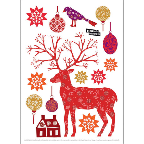 Homesticker Christmas The Deer for window