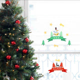 Homesticker Noël 'Merry Christmas' pour fenêtre