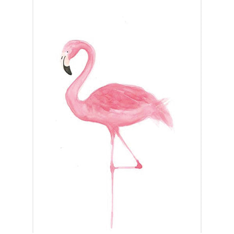 Pink Flamingo window sticker
