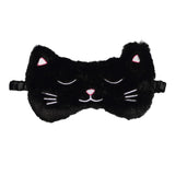 Máscara de noche de gato negro